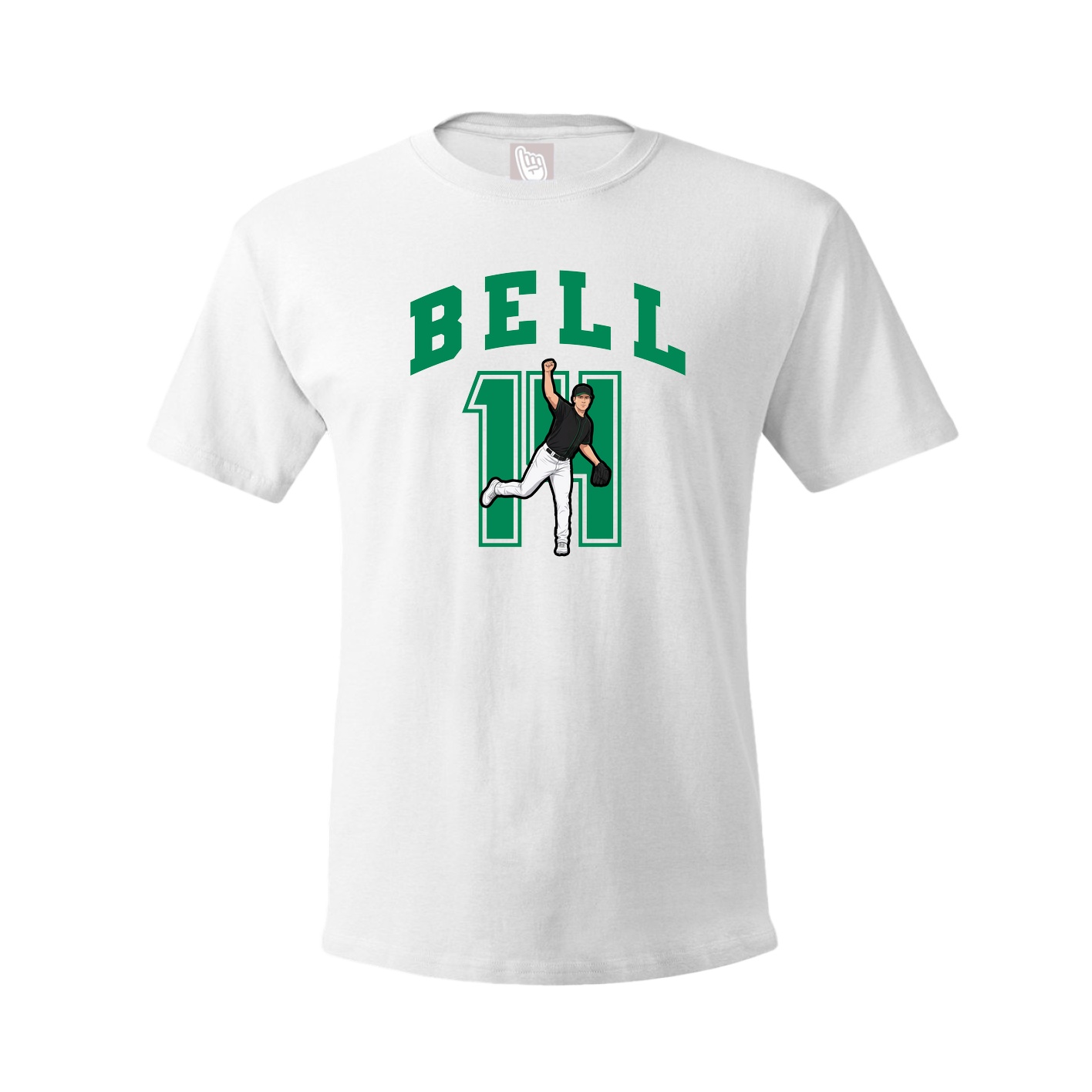 Tee — Number in White