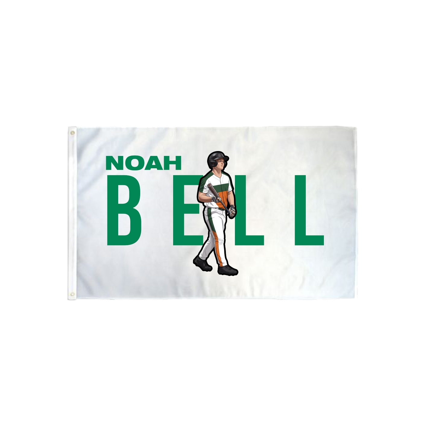 3x5 Flag — Player Name in Classic