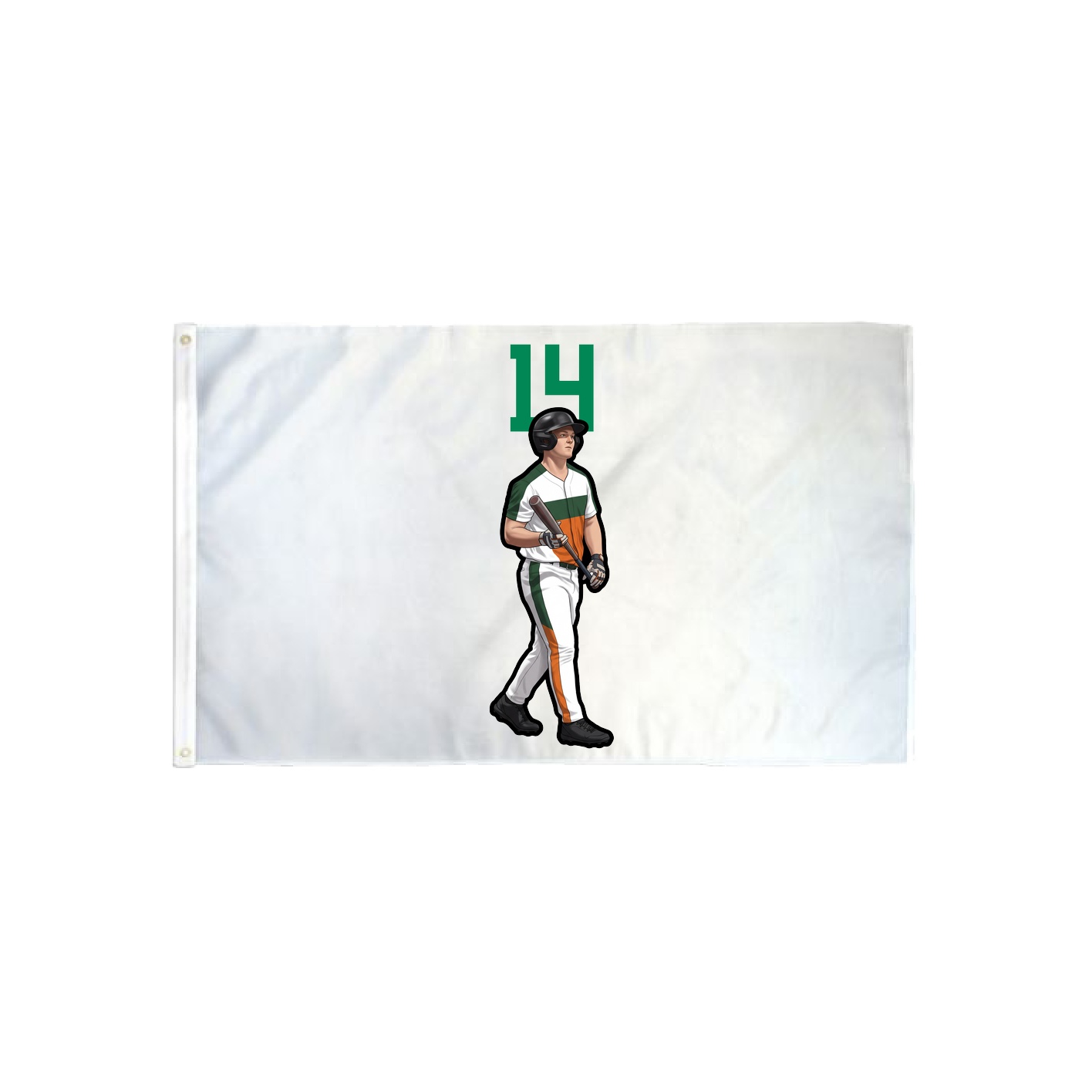 3x5 Flag — Number Top in Classic