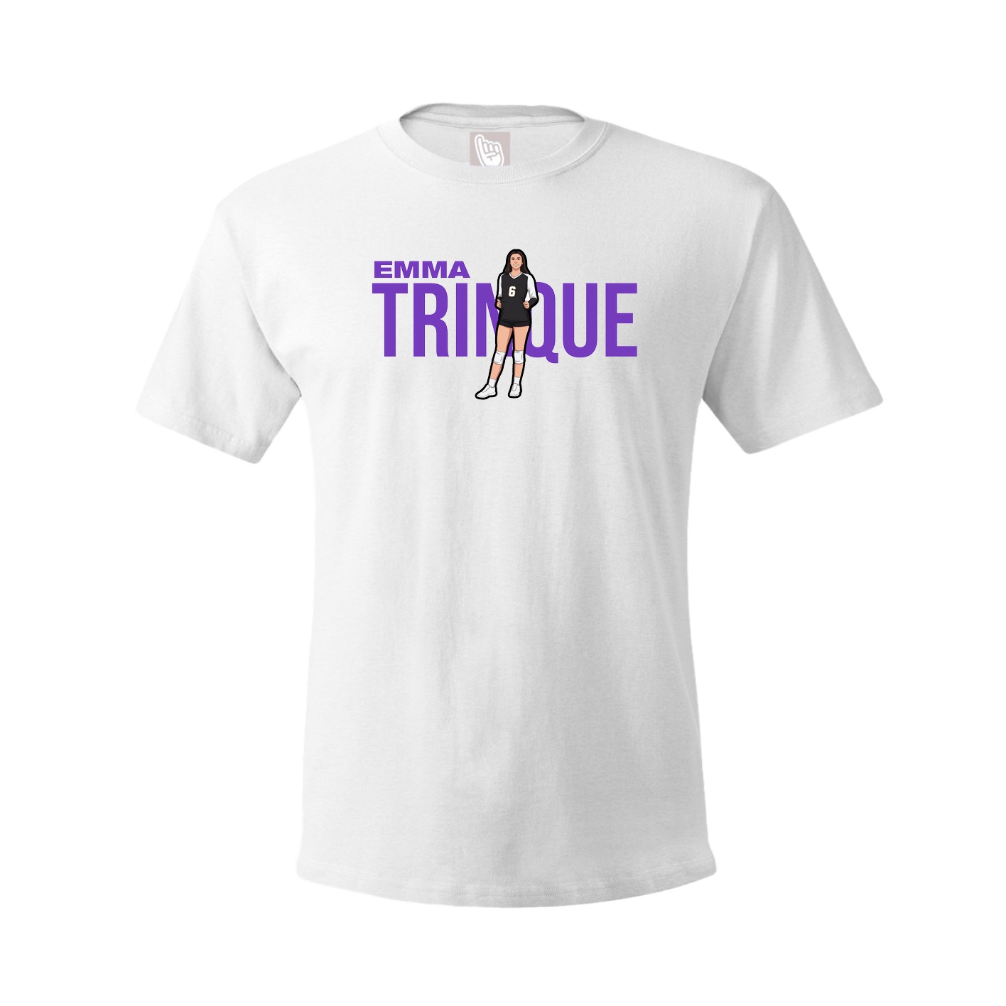 Tee — Player Name in White