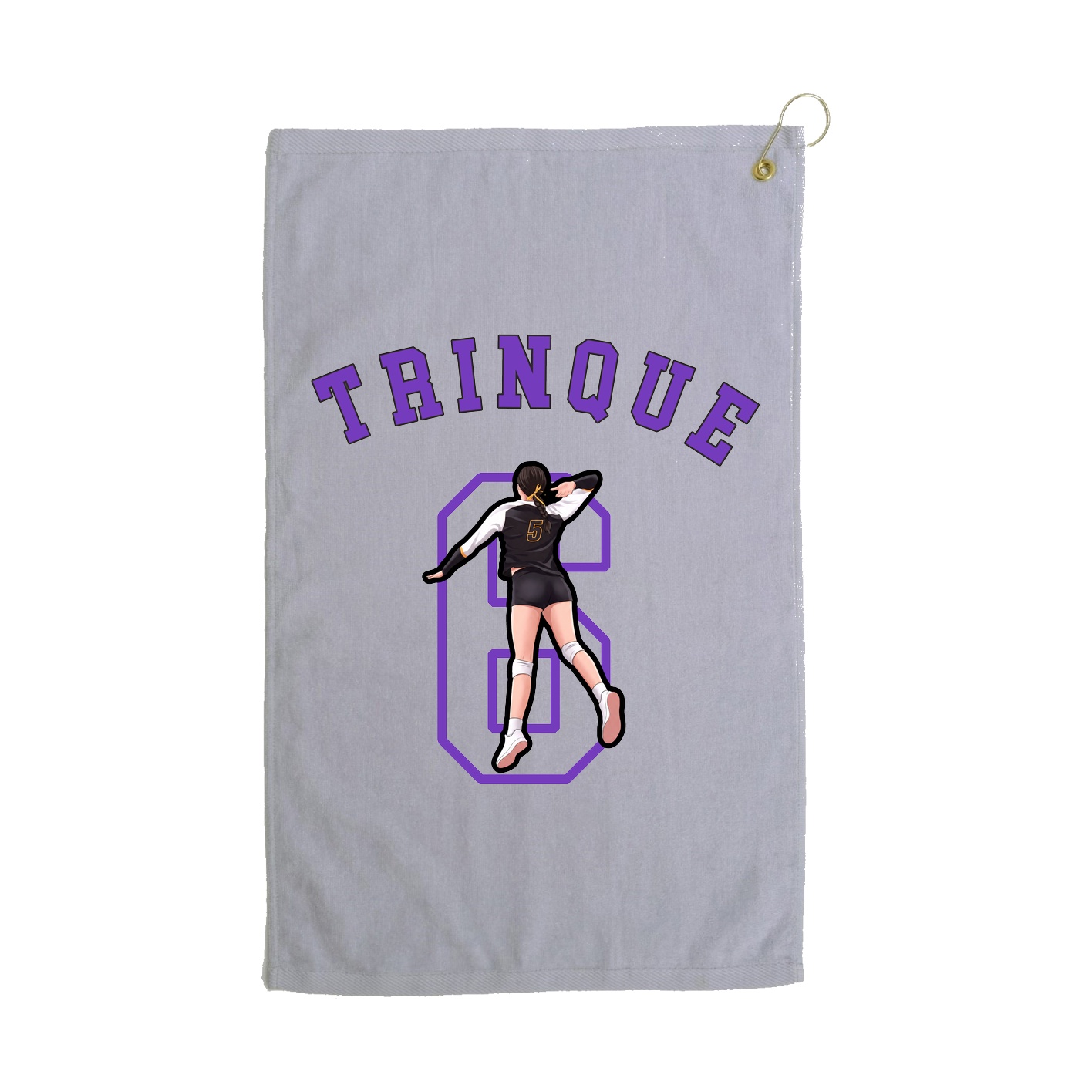 Golf Towel — Shirsey Arch in Grey
