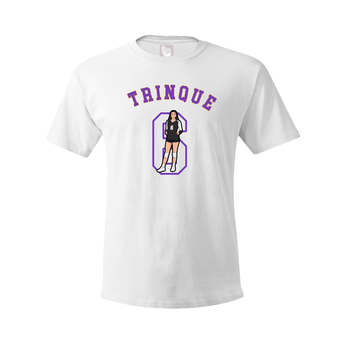 Tee — Shirsey Arch in White