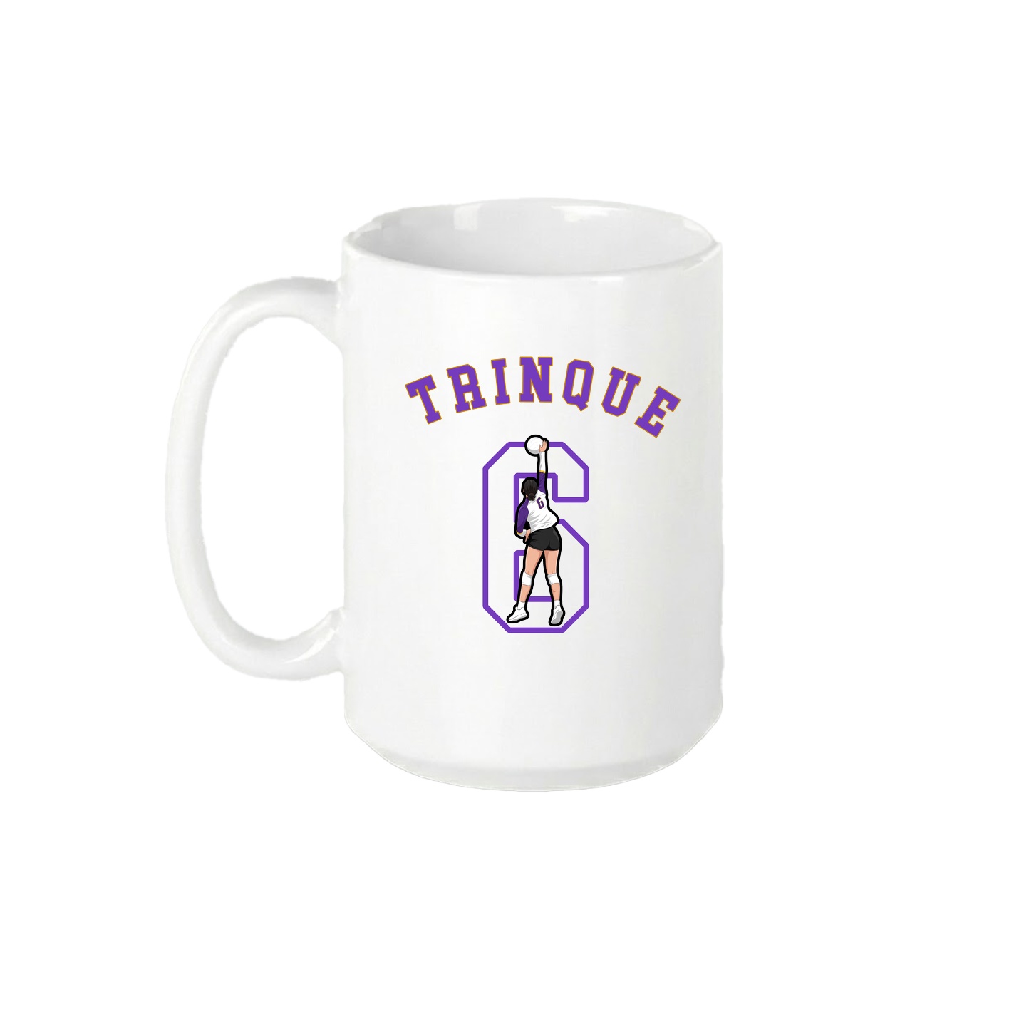 15oz Coffee Mug — Shirsey Arch in White