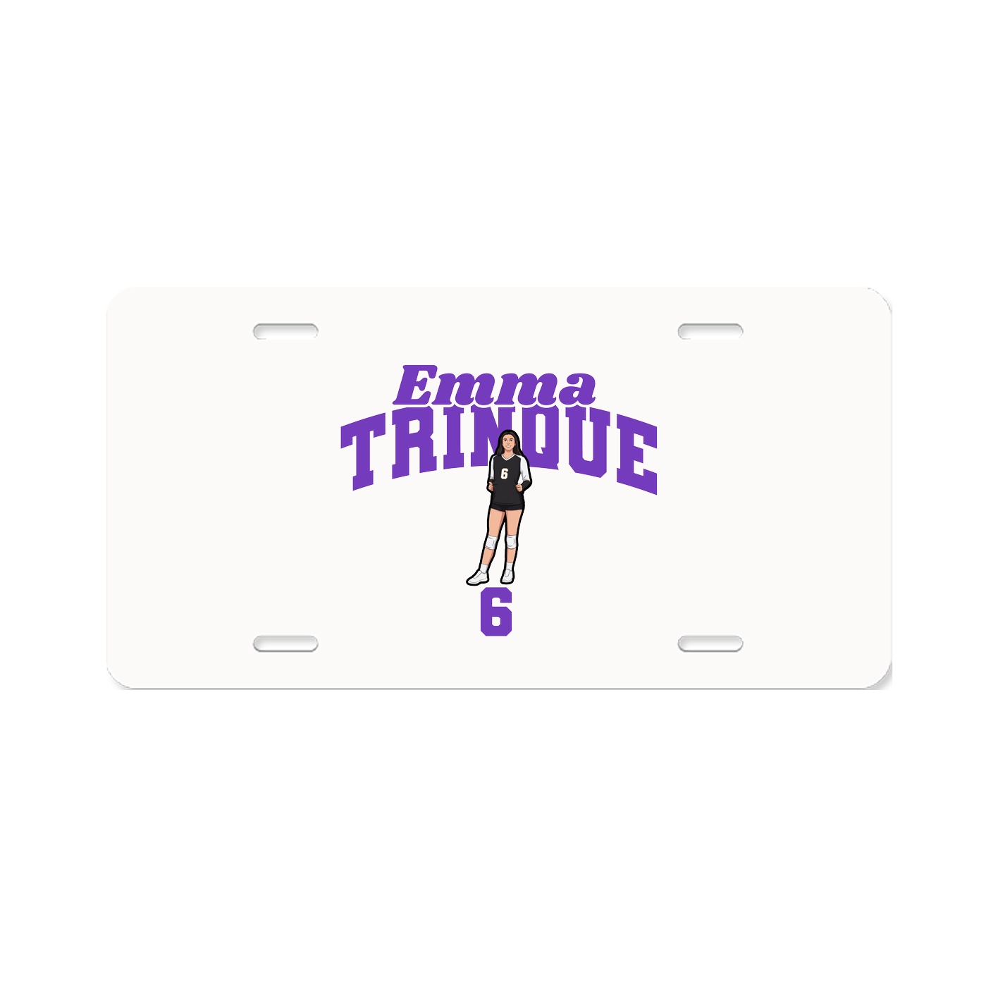 License Plate — Signature Arch in Classic