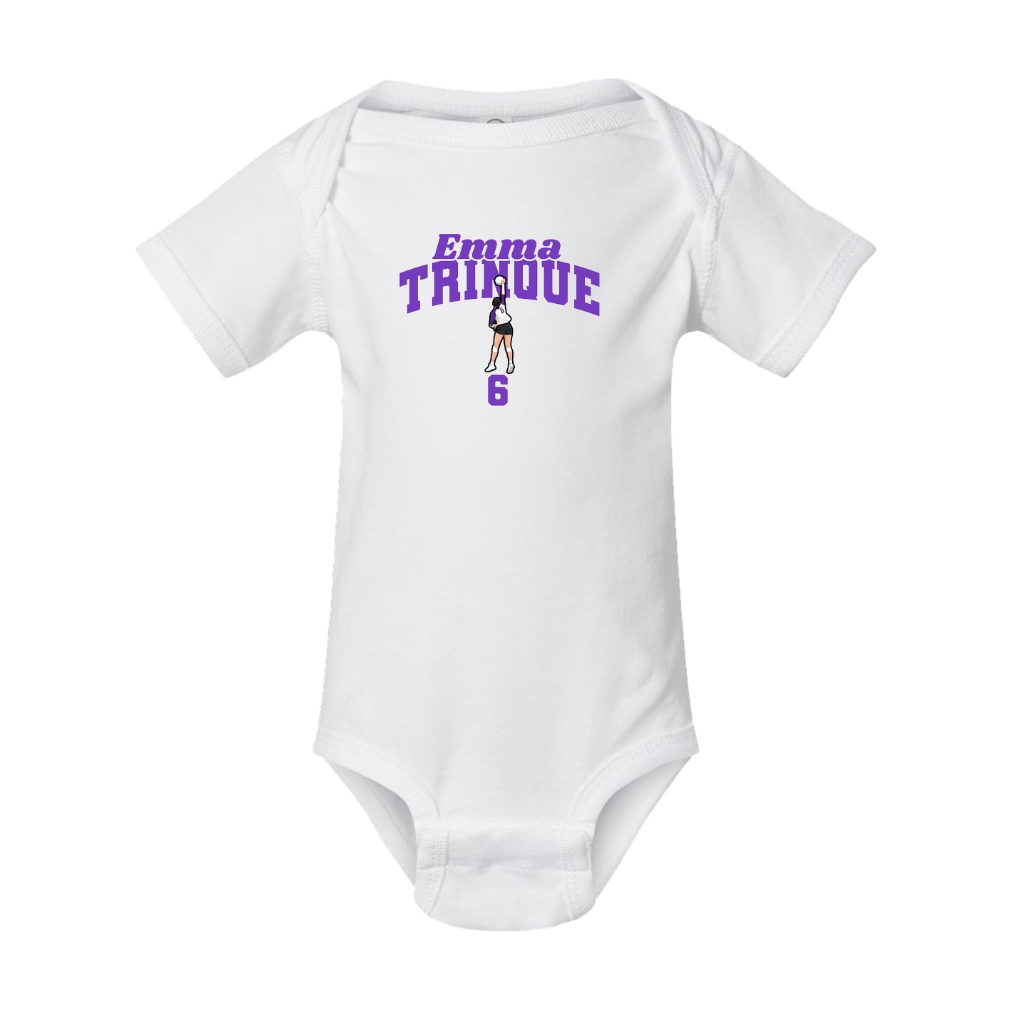 Baby Onesie — Signature Arch in White