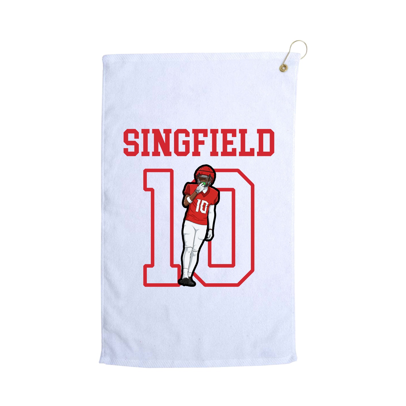 Golf Towel — Shirsey in White