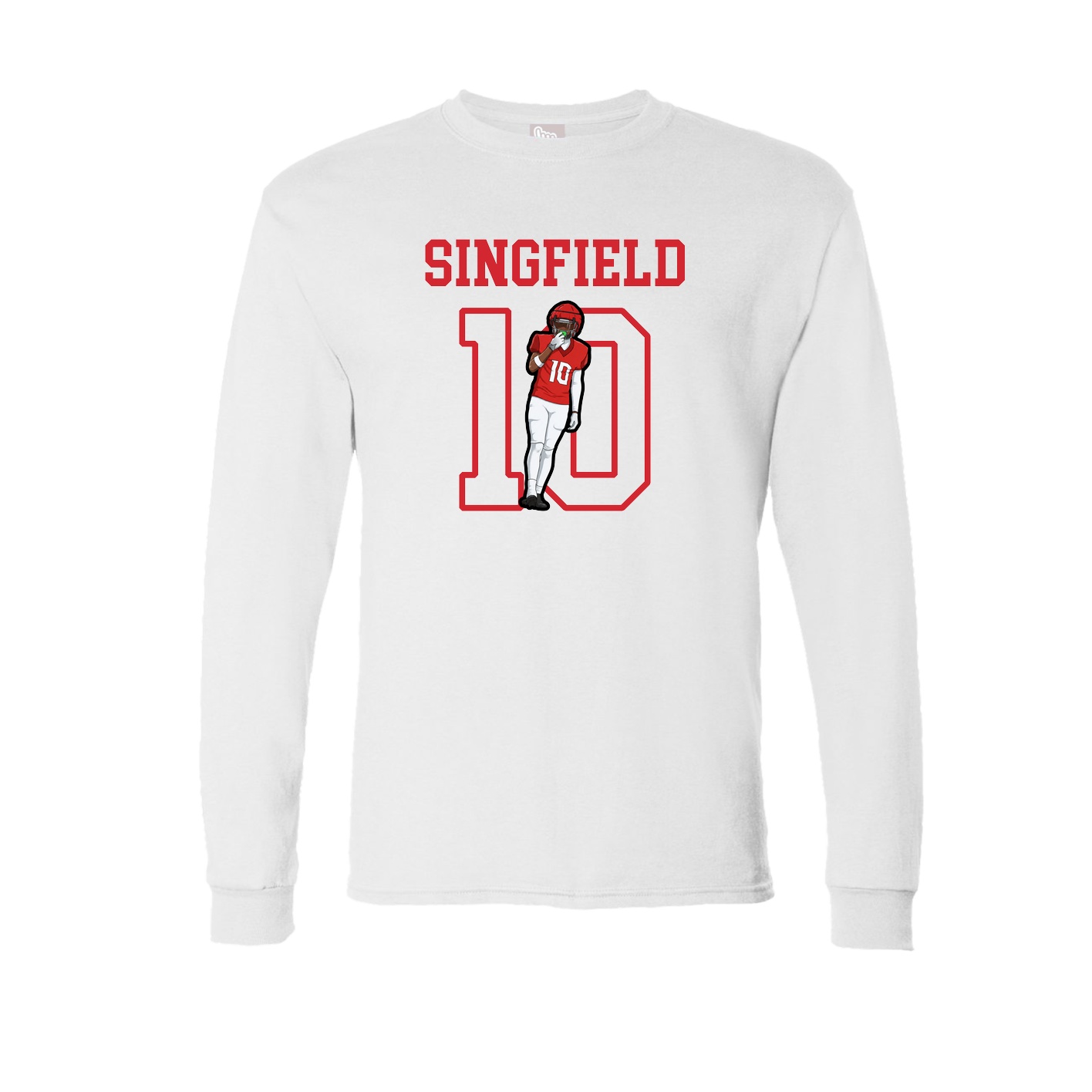 Long Sleeve Tee — Shirsey in White