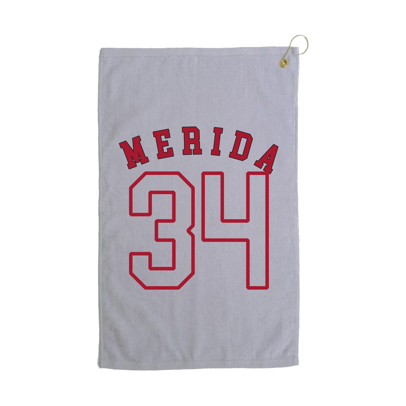 Golf Towel — Shirsey Arch in Grey