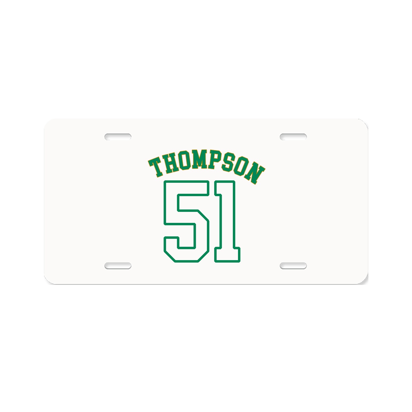 License Plate — Shirsey Arch in Classic