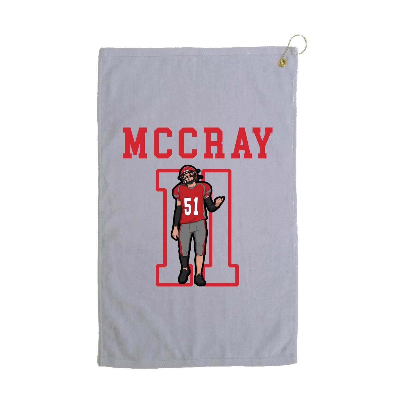 Golf Towel — Shirsey in Grey