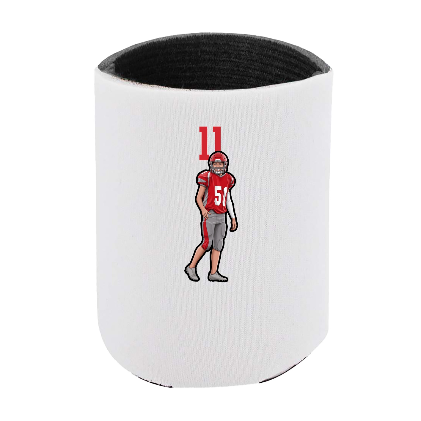 Can Holder — Number Top in White