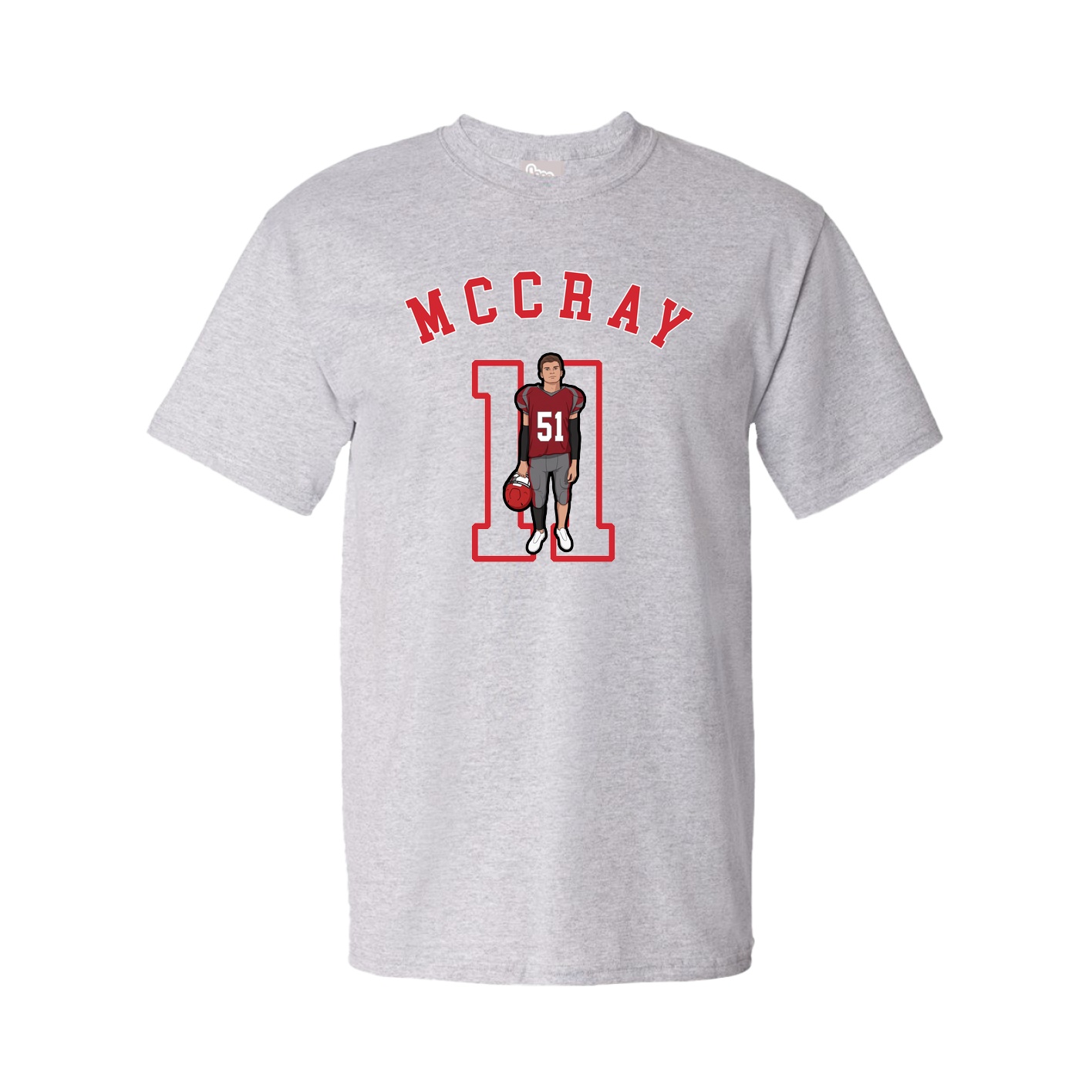 Youth Tee — Shirsey Arch in Grey