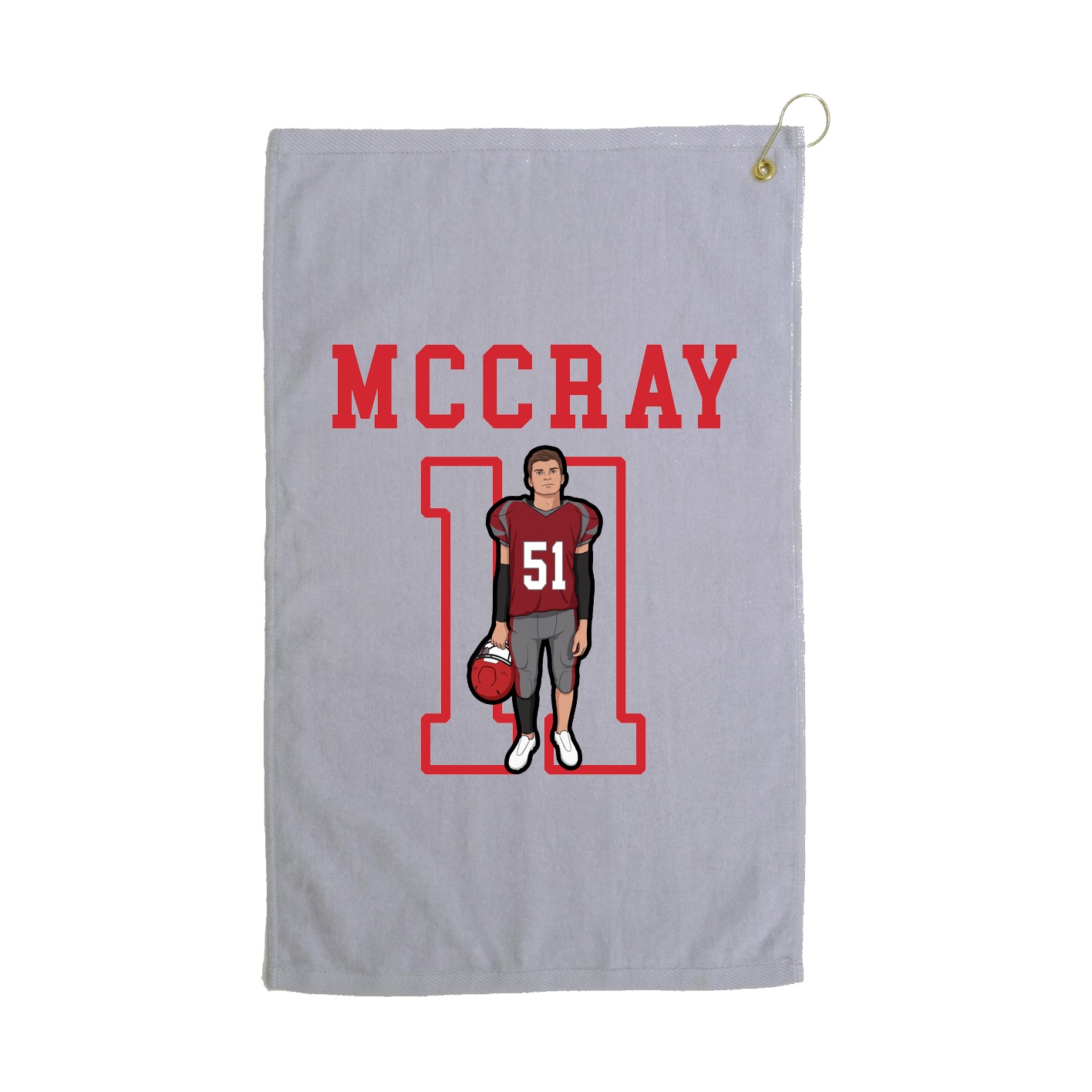 Golf Towel — Shirsey in Grey