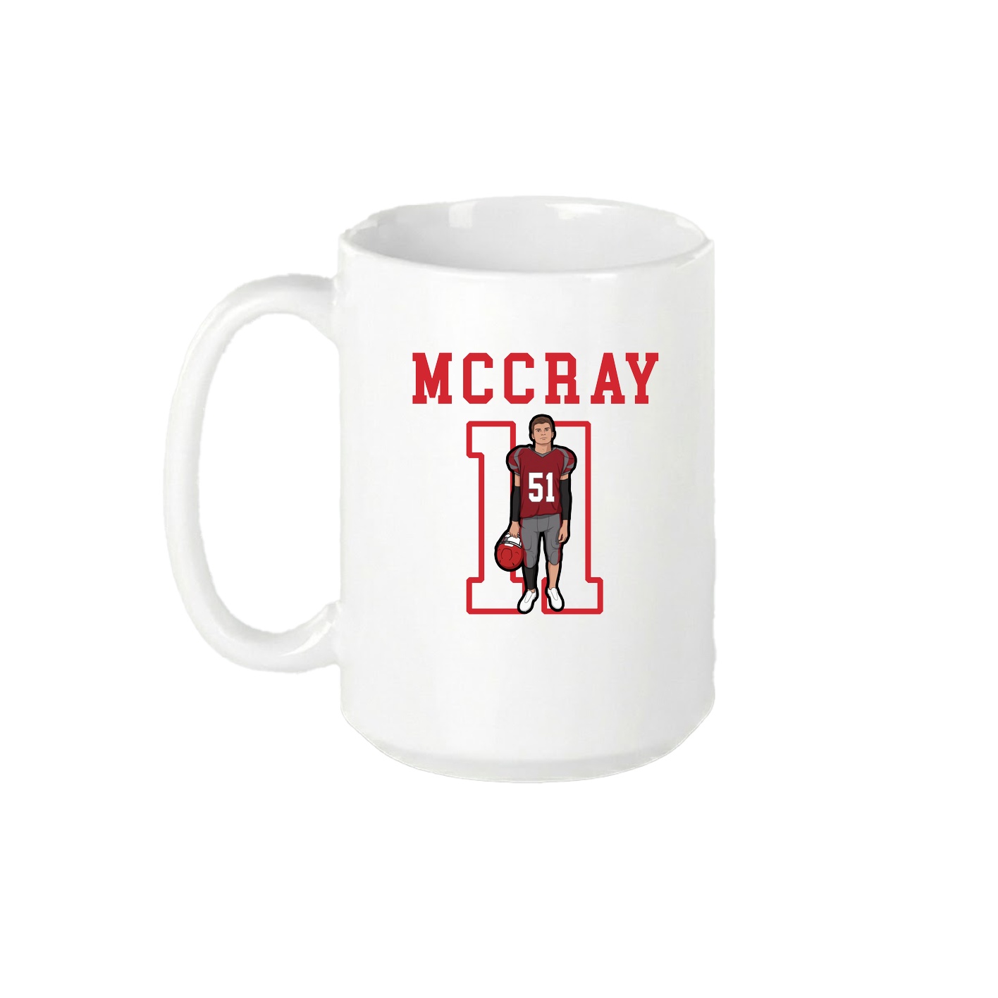 15oz Coffee Mug — Shirsey in White