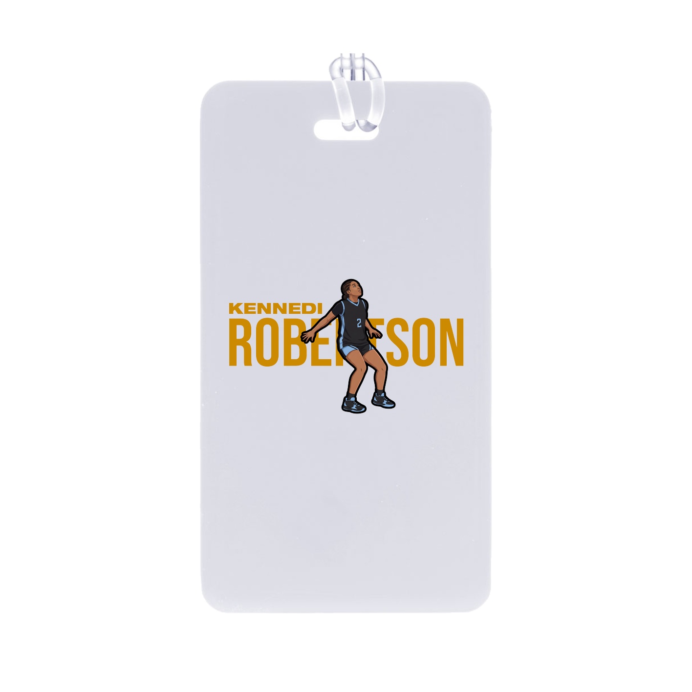 Bag Tag — Player Name in Classic