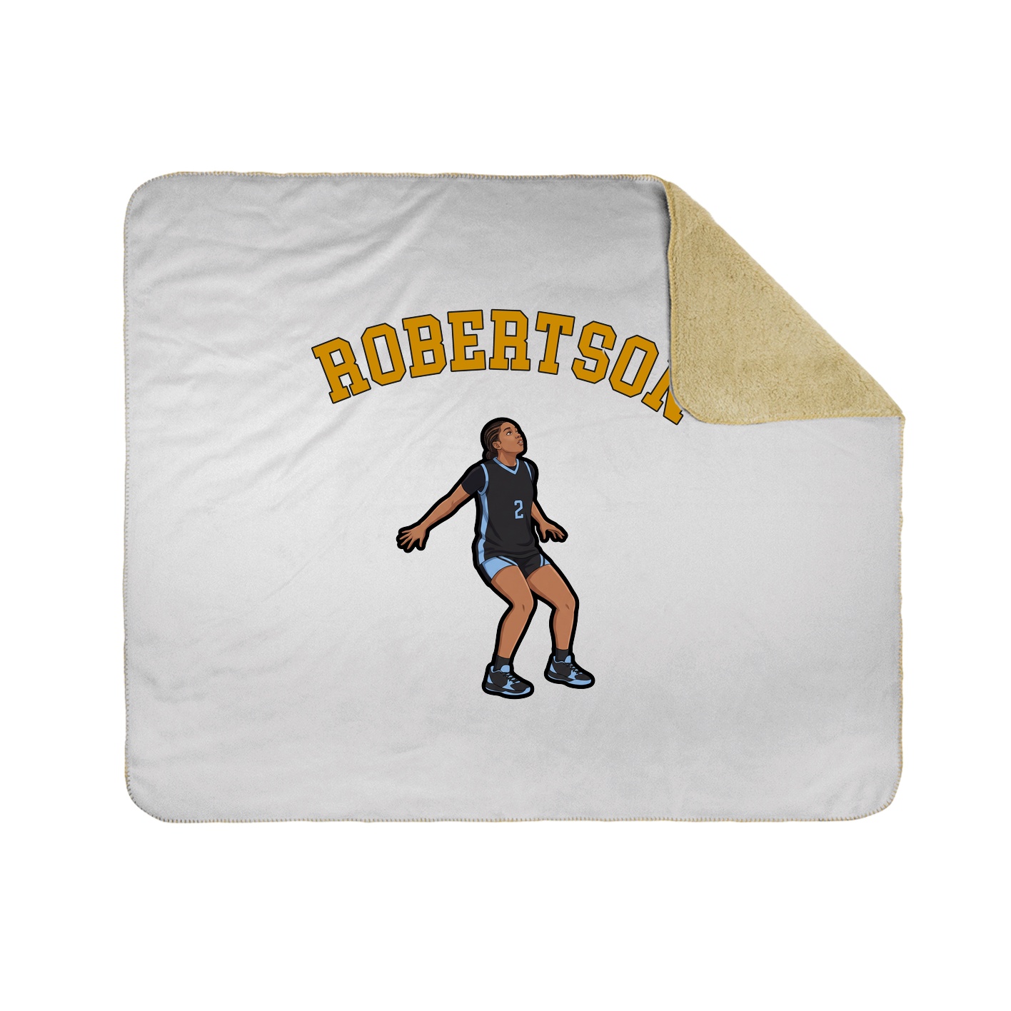 Throw Blanket — Shirsey Arch in White
