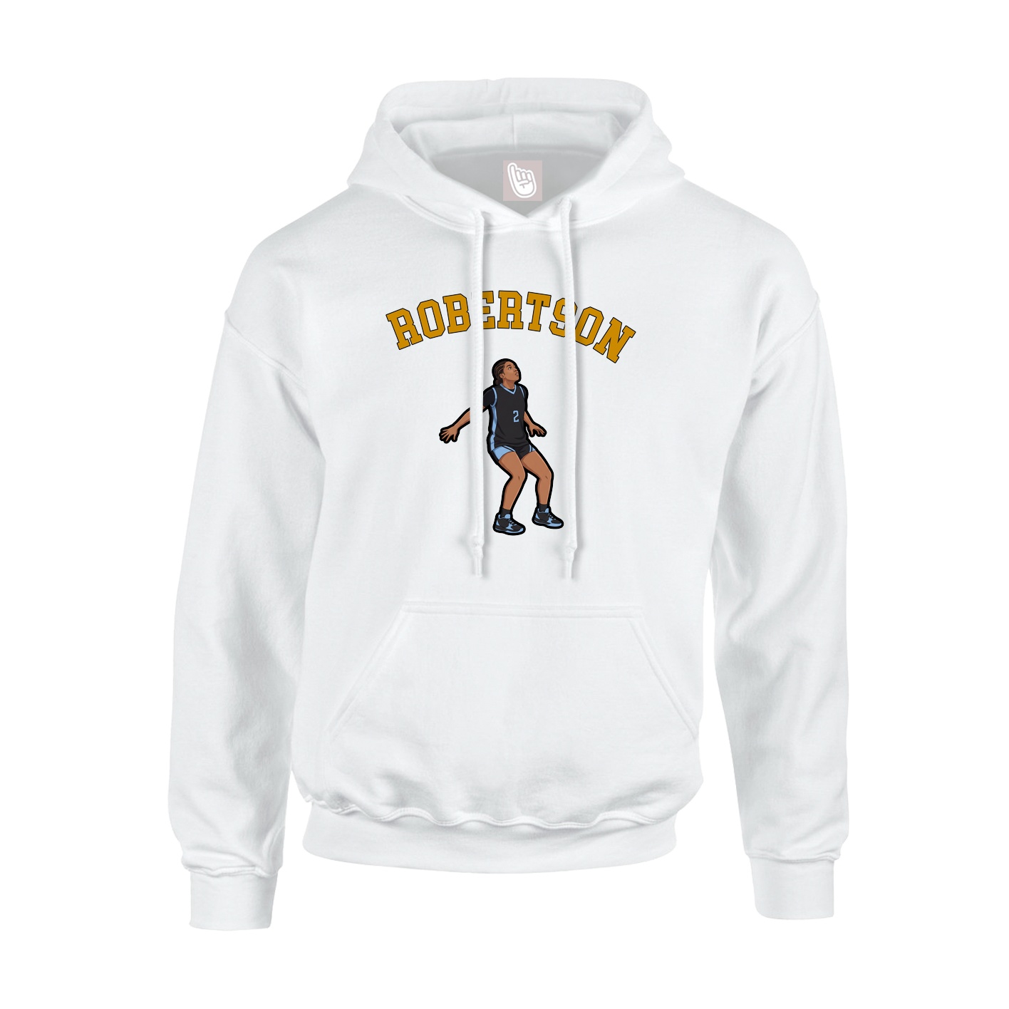 Hoodie — Shirsey Arch in White