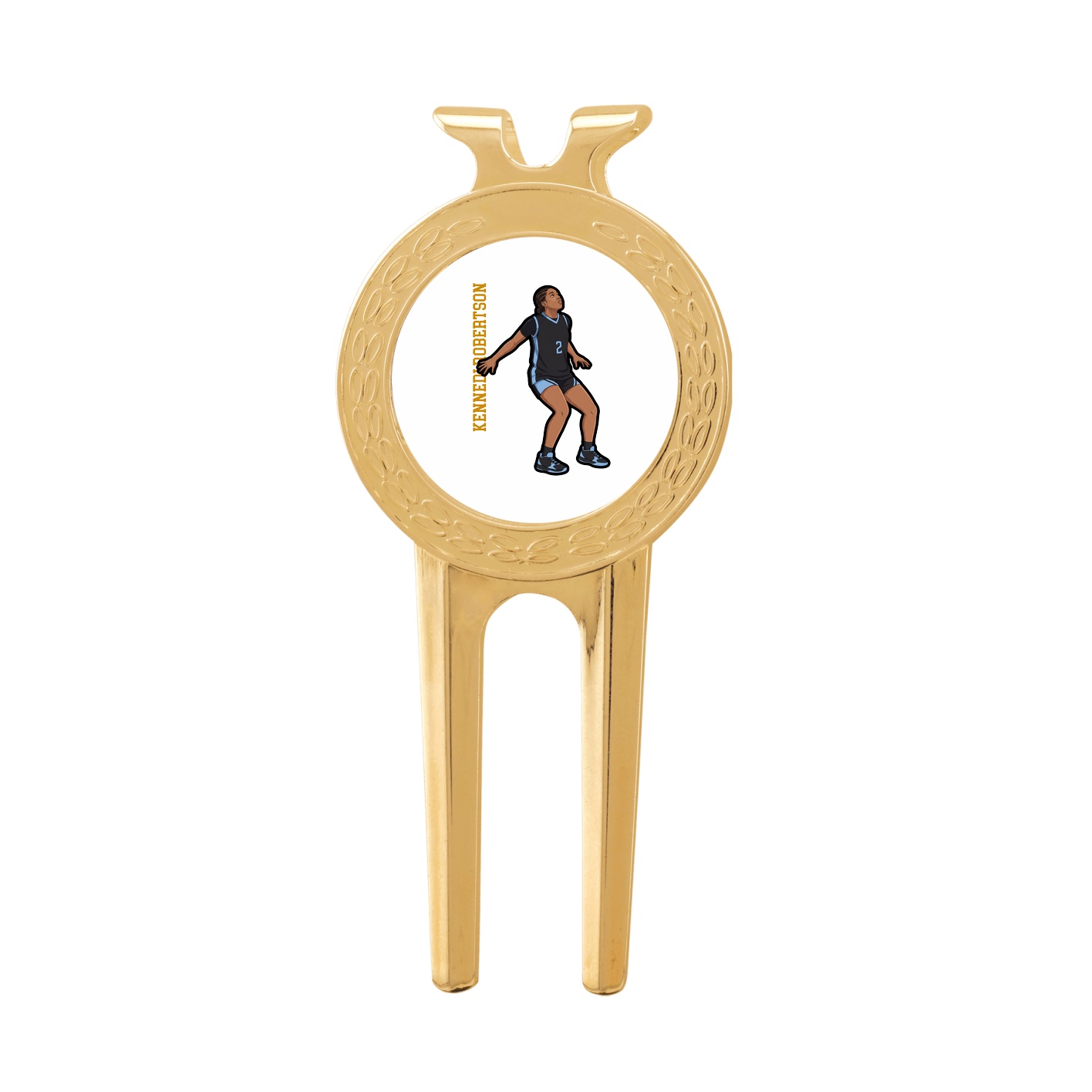 Divot Tool with Ball Marker — Name Vertical in Classic
