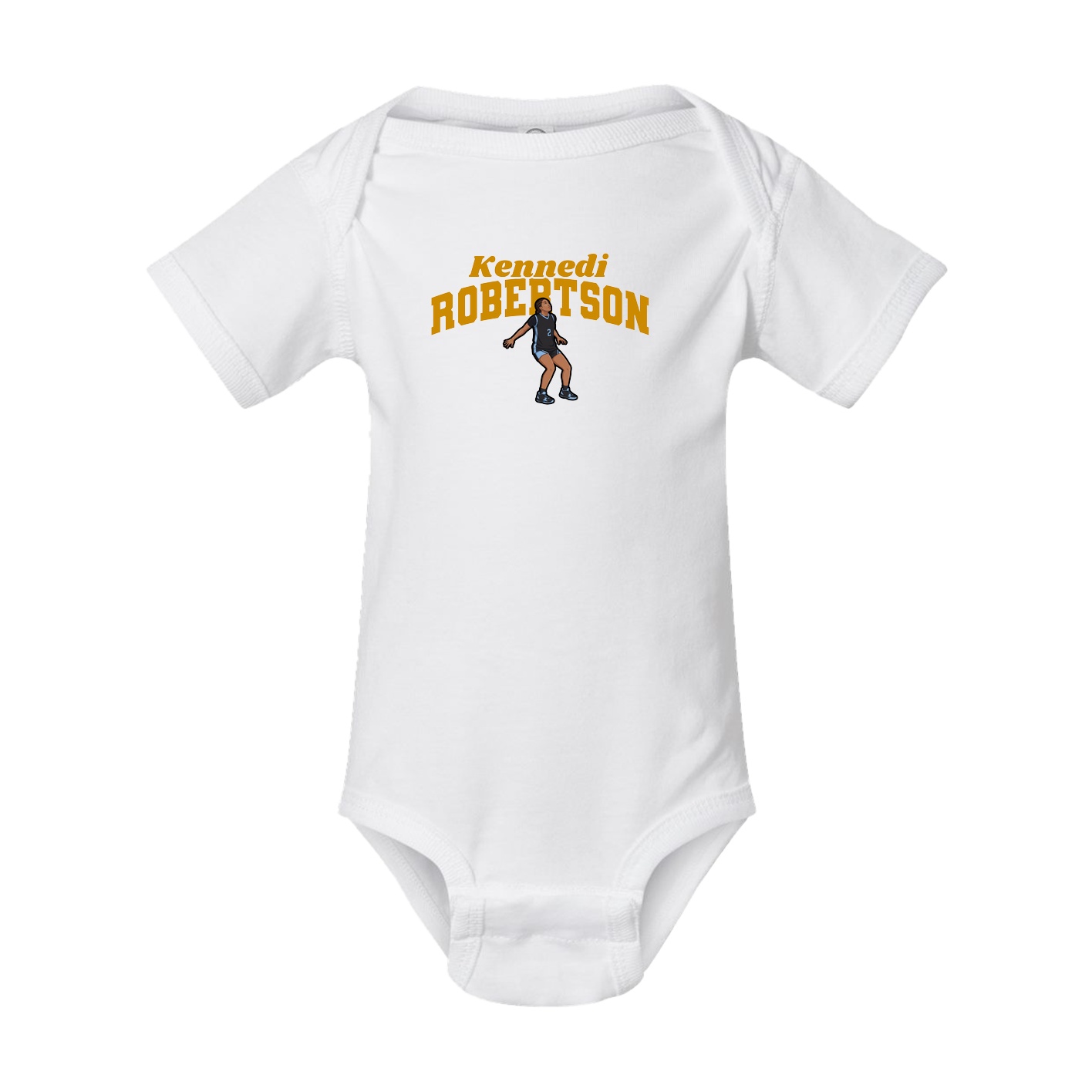 Baby Onesie — Signature Arch in White