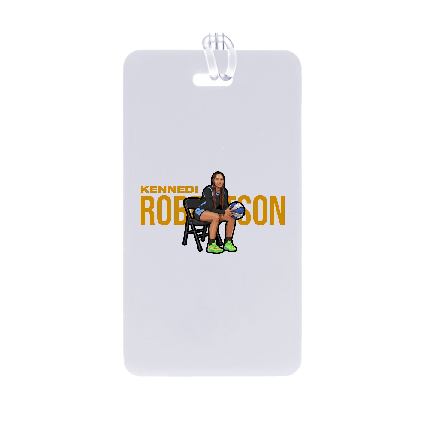 Bag Tag — Player Name in Classic