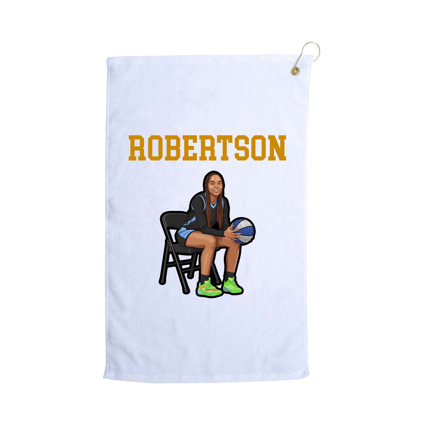 Golf Towel — Shirsey in White