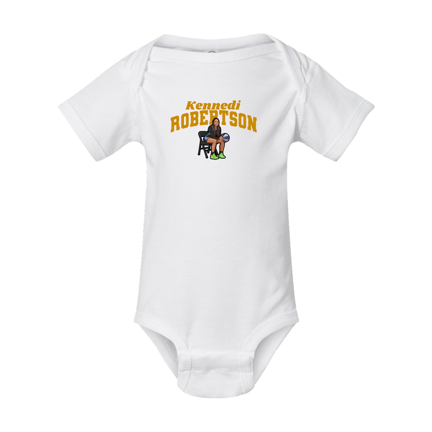 Baby Onesie — Signature Arch in White