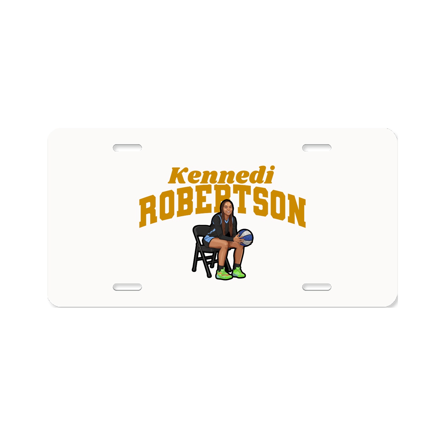 License Plate — Signature Arch in Classic