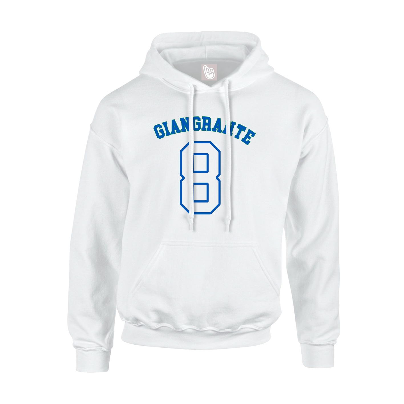 Youth Hoodie — Shirsey Arch in White
