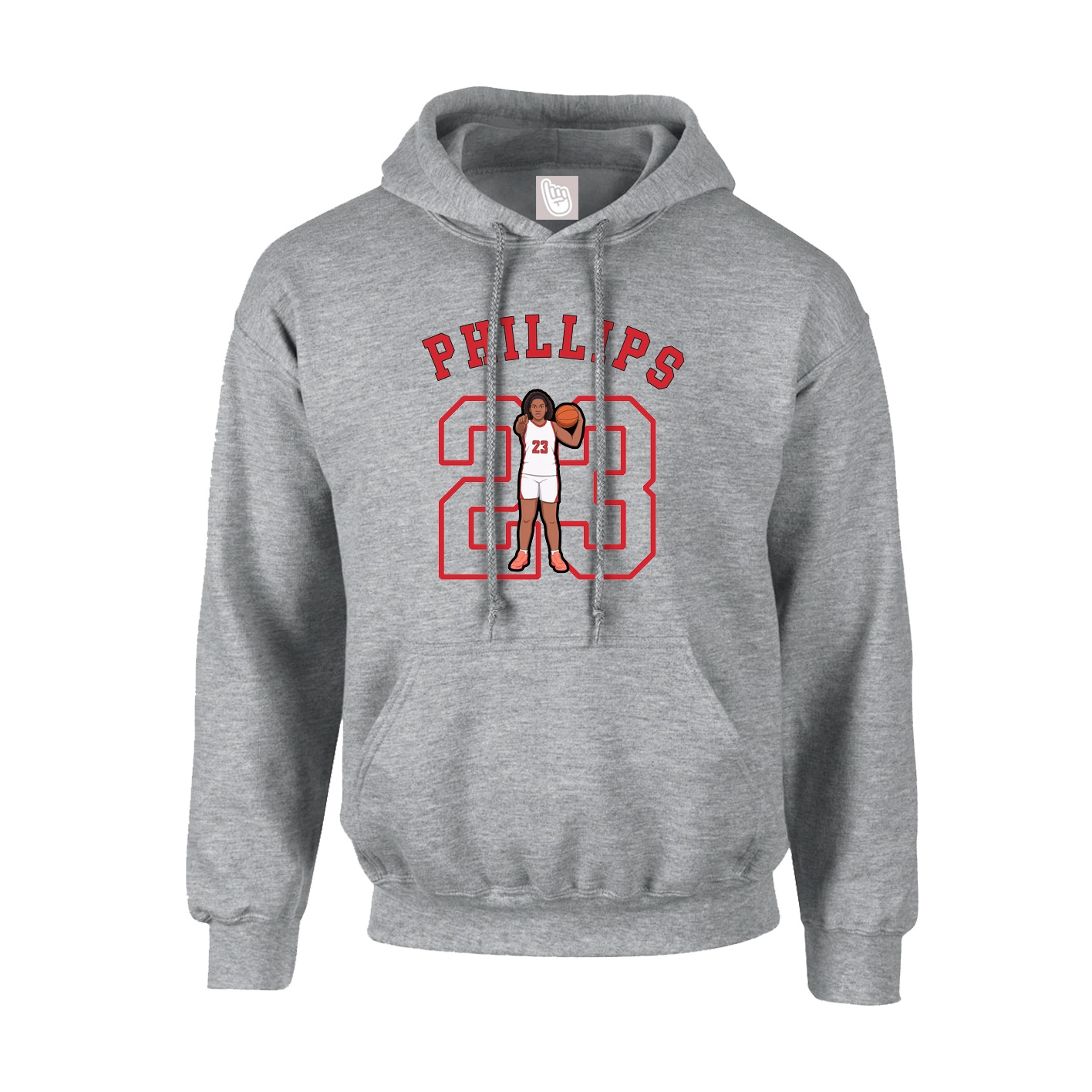 Hoodie — Shirsey Arch in Grey