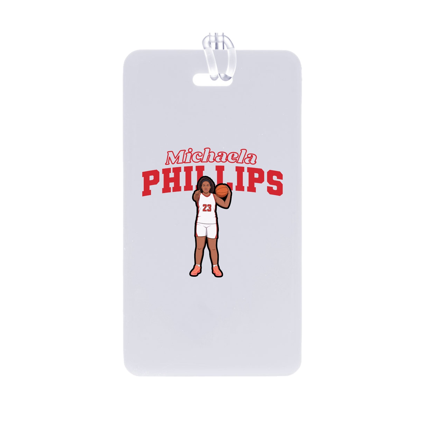 Bag Tag — Name Arch in Classic