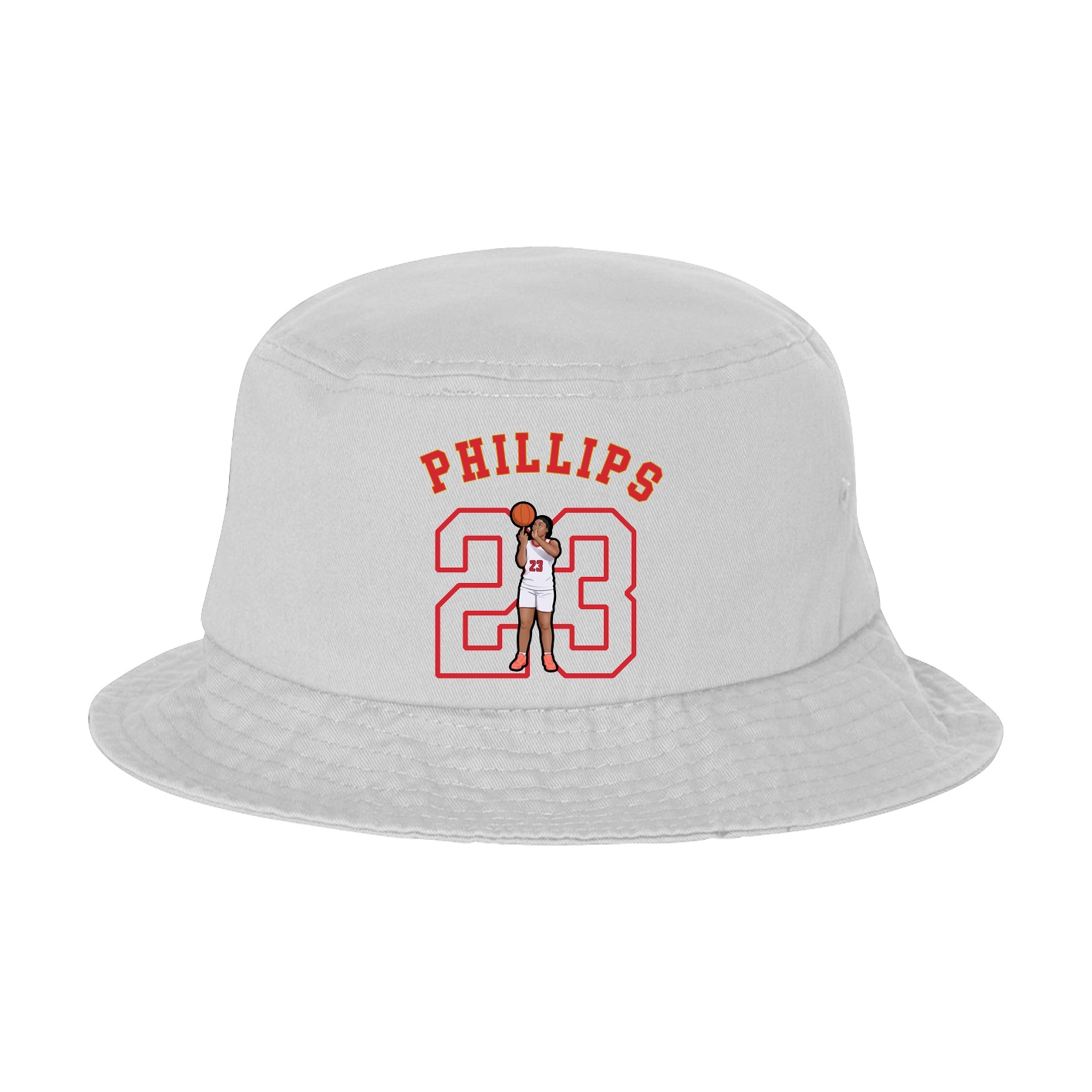 Bucket Cap — Shirsey Arch in White