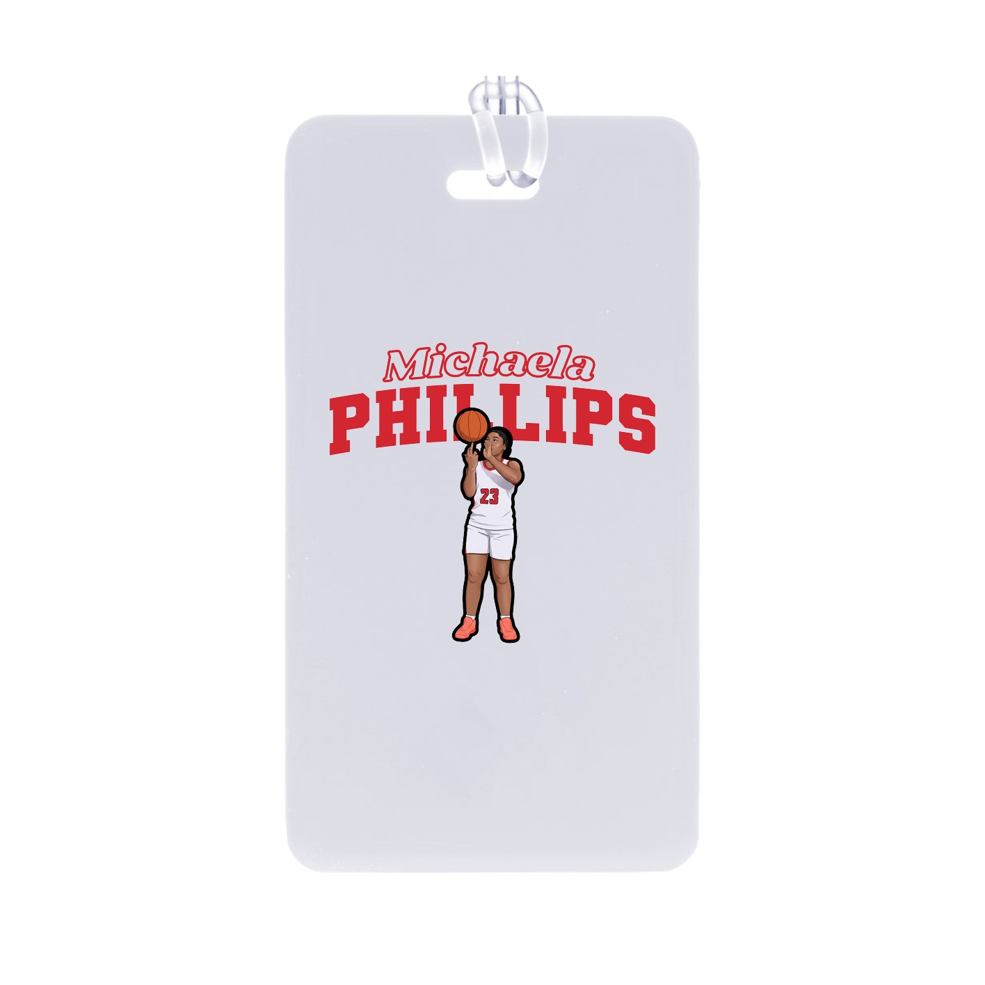 Bag Tag — Name Arch in Classic
