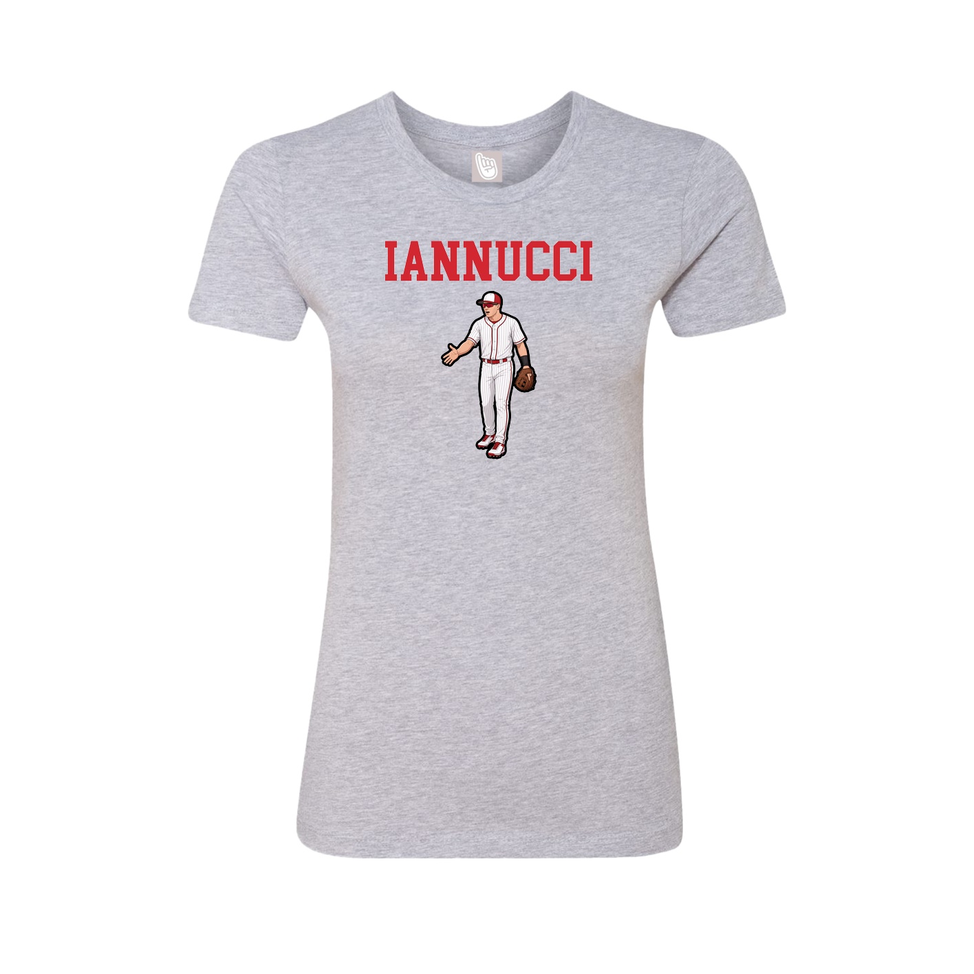 Fitted Women's Tee — Shirsey in Grey