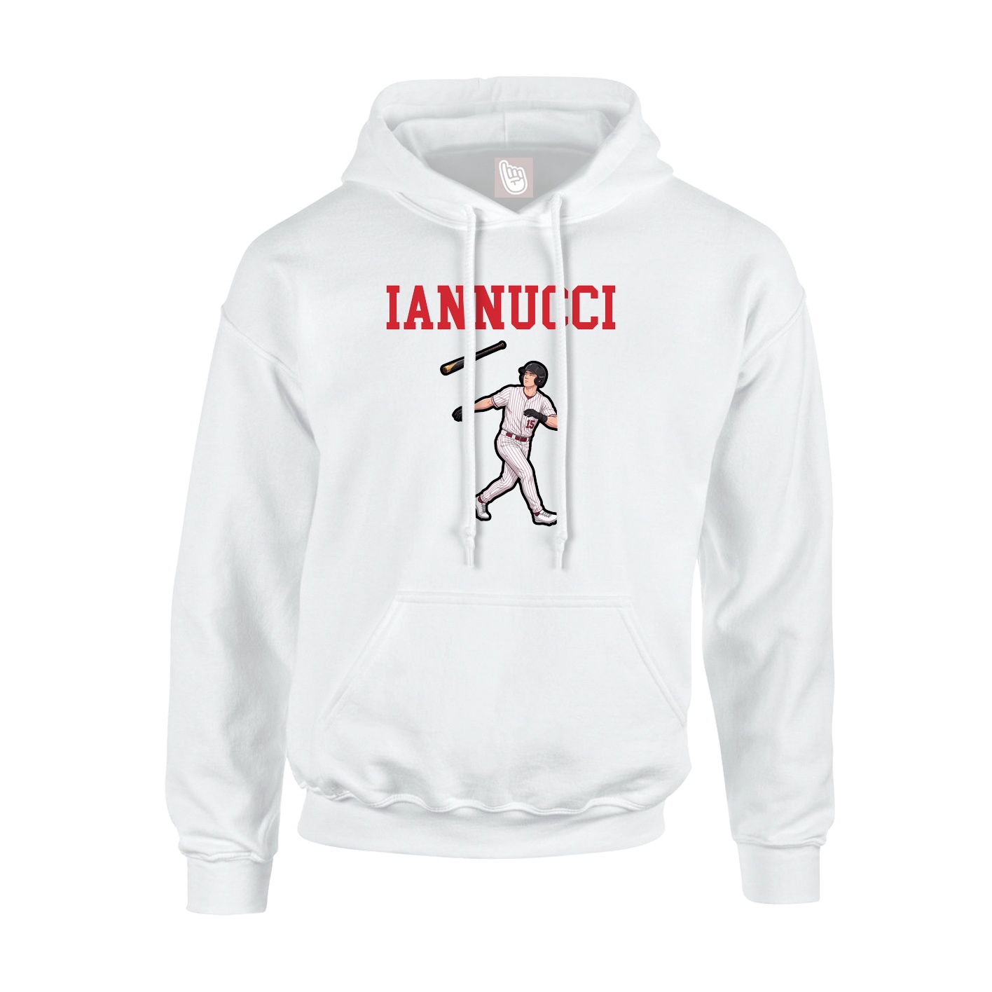 Hoodie — Shirsey in White