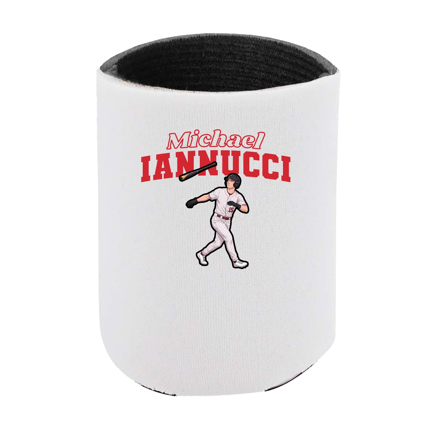 Can Holder — Name Arch in White