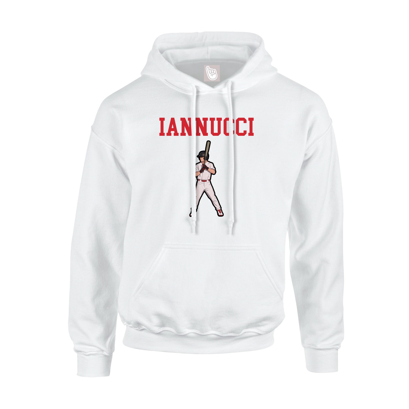 Hoodie — Shirsey in White