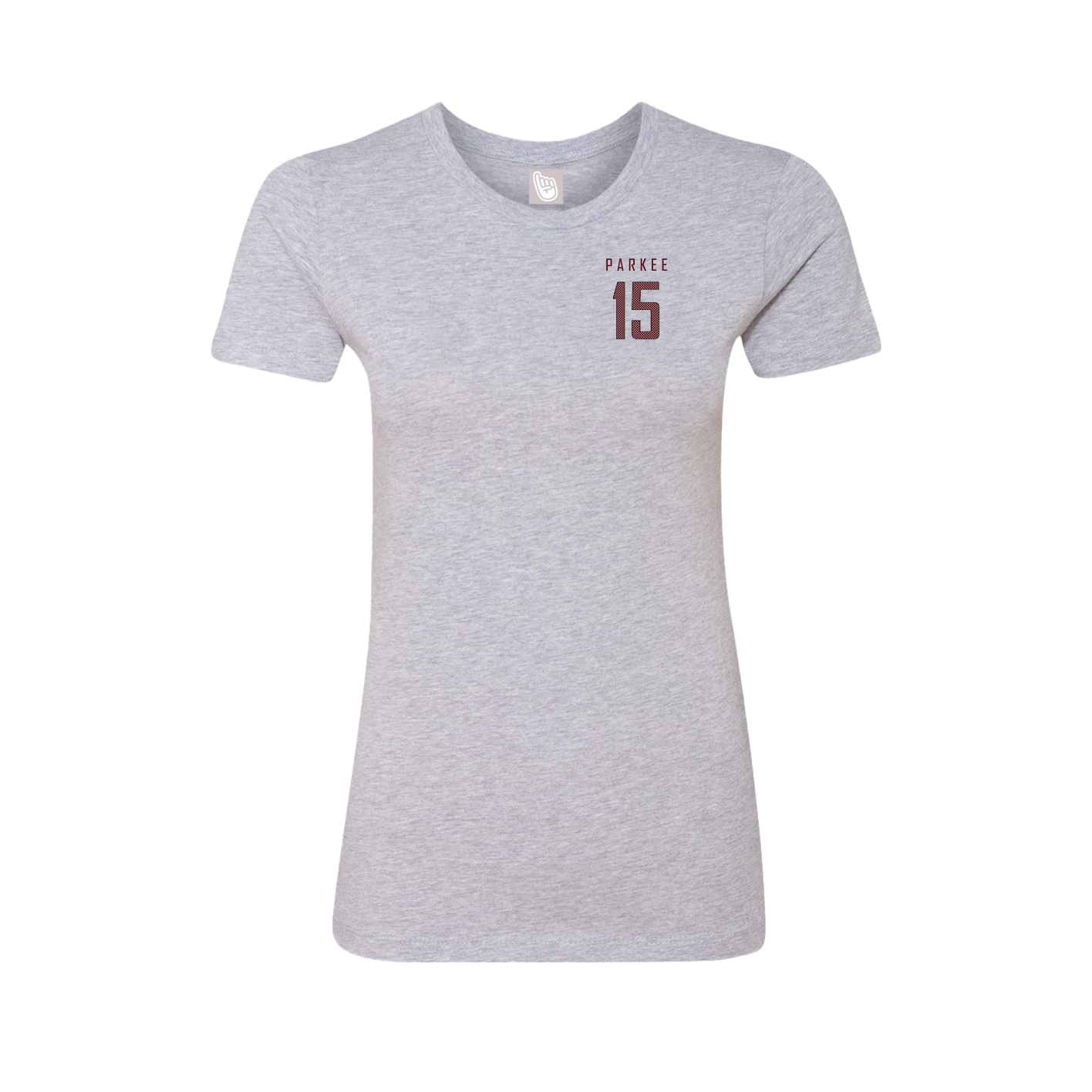 Fitted Women's Tee — Mesh Shirsey in Grey
