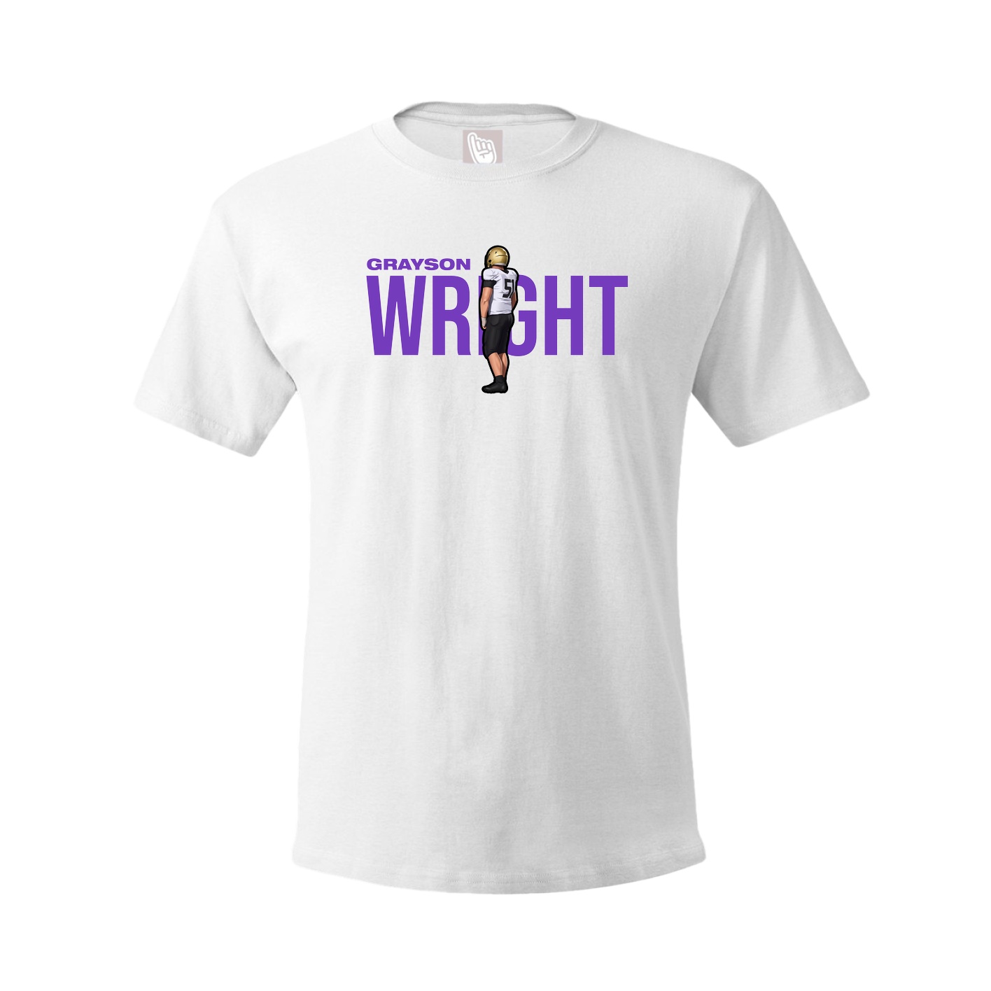 Tee — Player Name in White