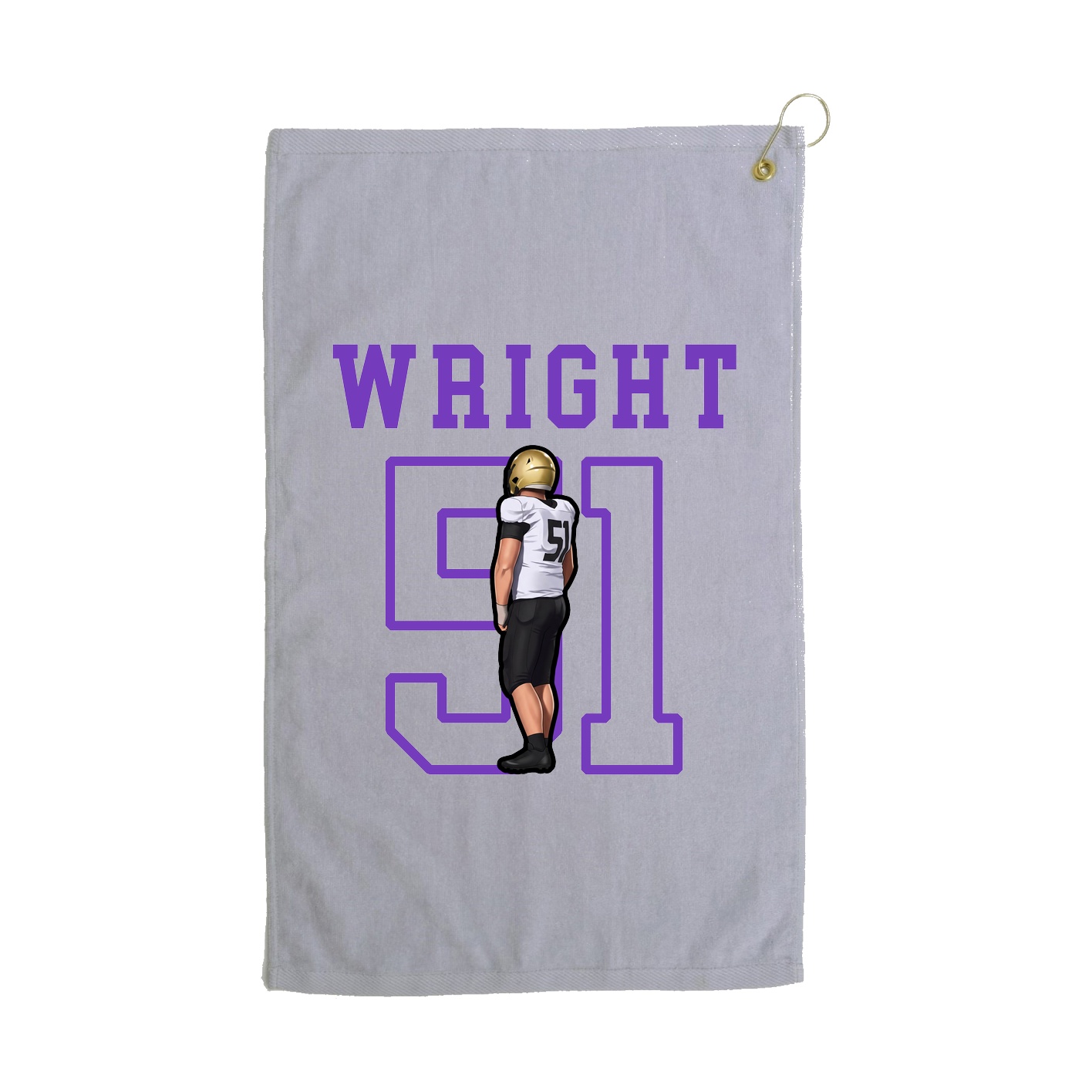 Golf Towel — Shirsey in Grey