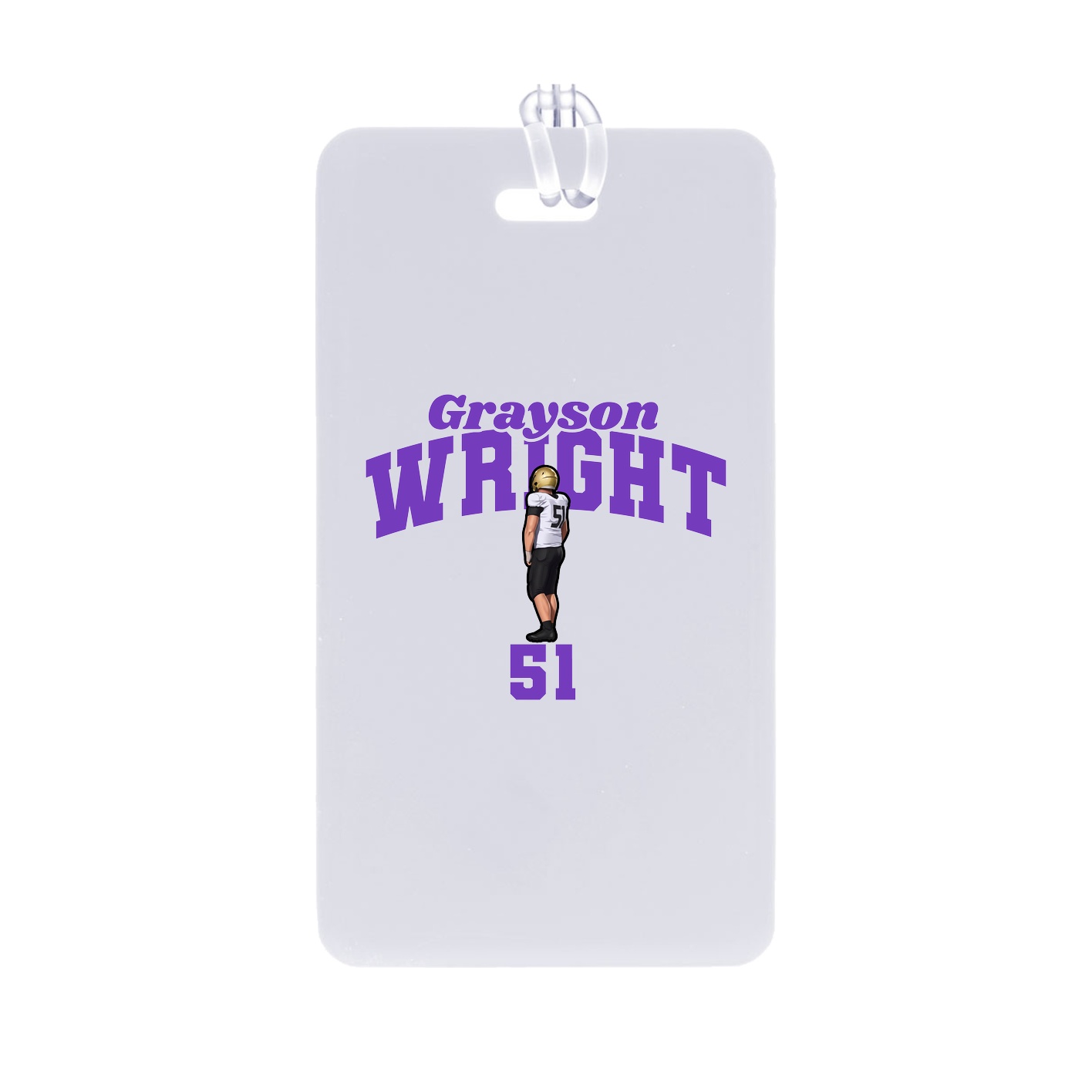 Bag Tag — Signature Arch in Classic