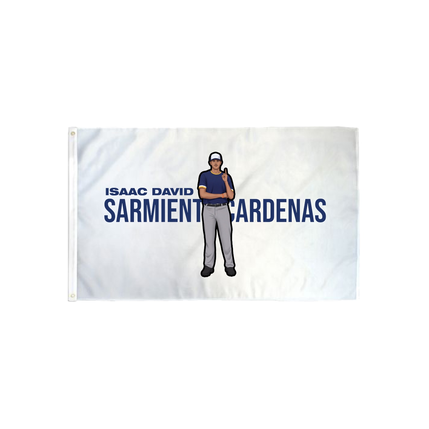 3x5 Flag — Player Name in Classic
