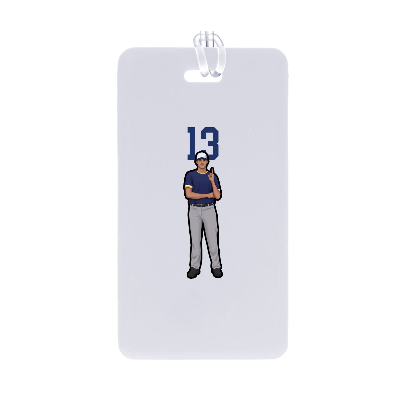 Bag Tag — Number Top in Classic