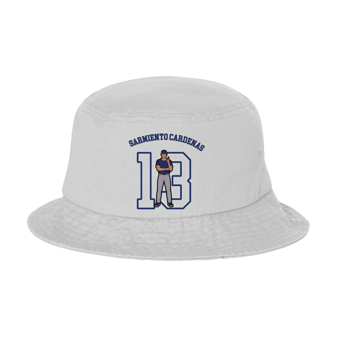 Bucket Cap — Shirsey Arch in White