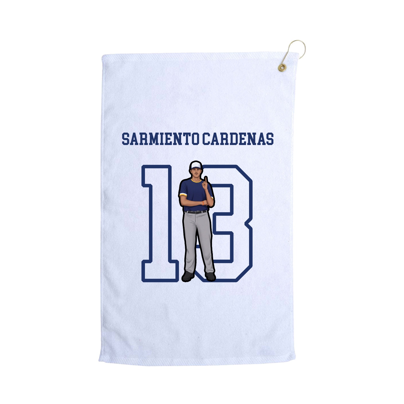 Golf Towel — Shirsey in White