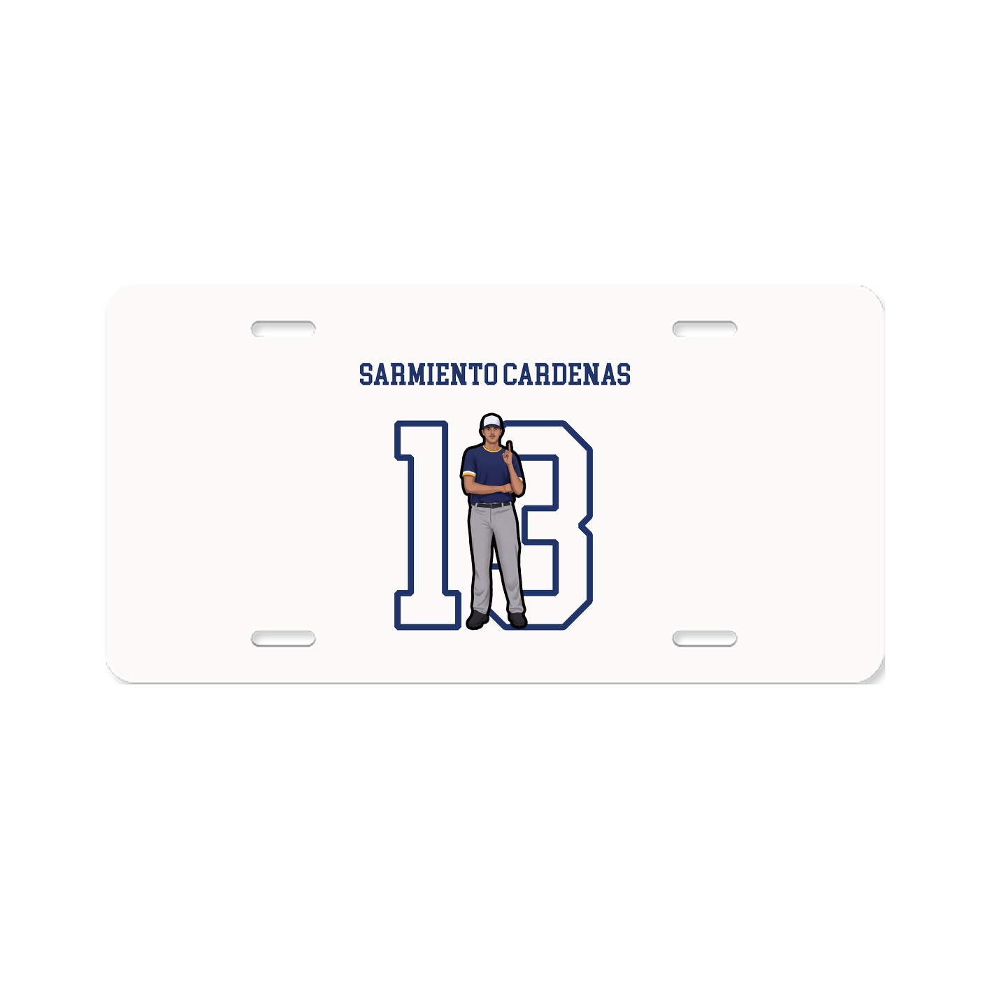 License Plate — Shirsey in Classic