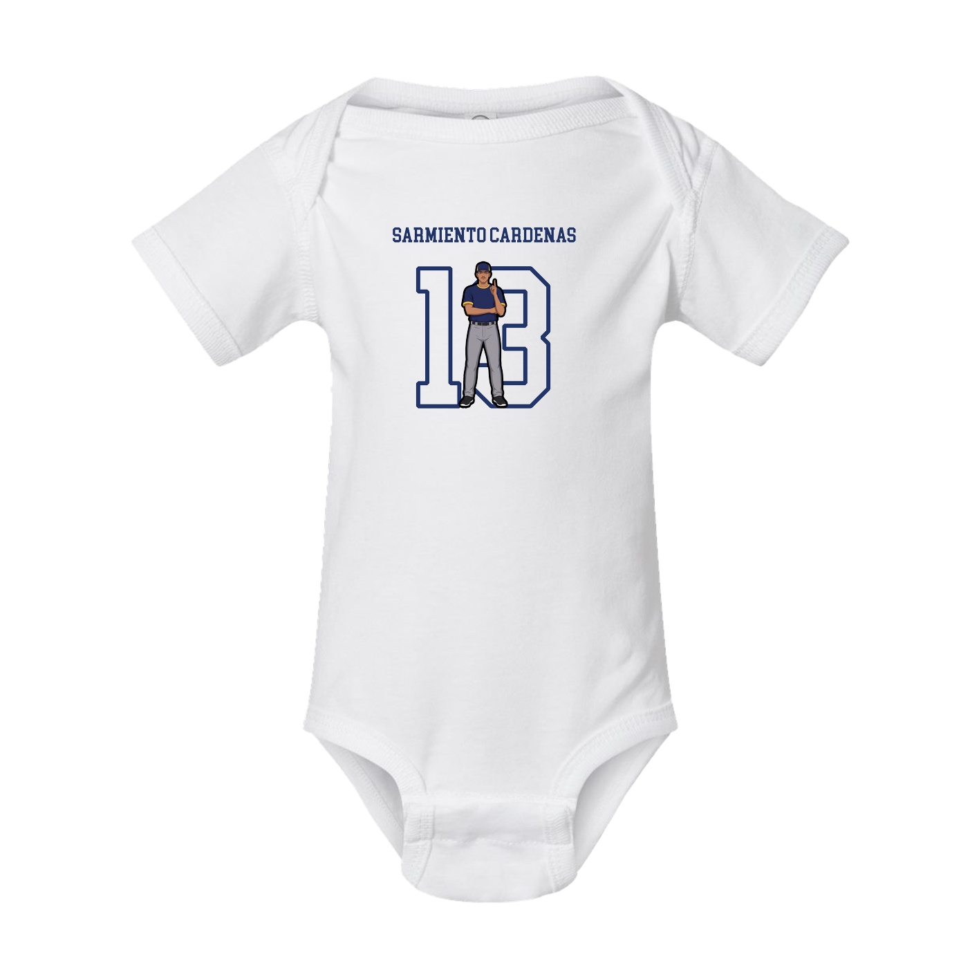 Baby Onesie — Shirsey in White