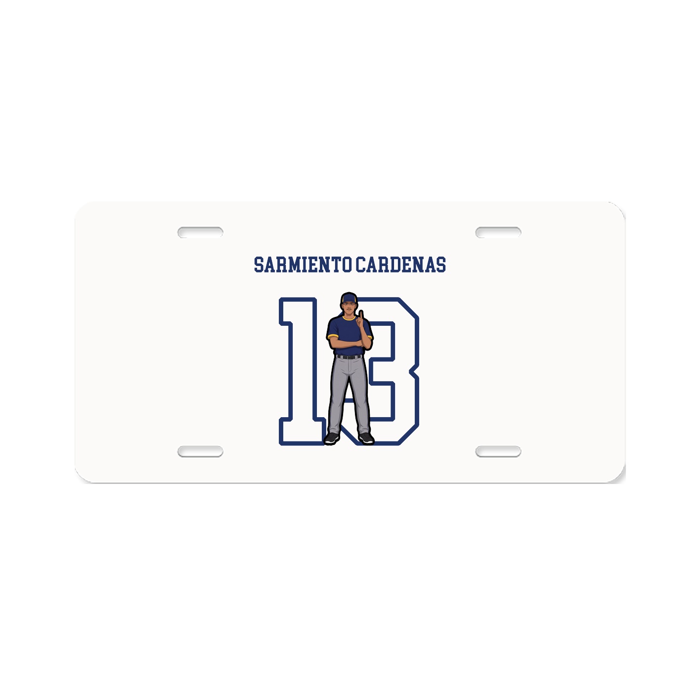 License Plate — Shirsey in Classic