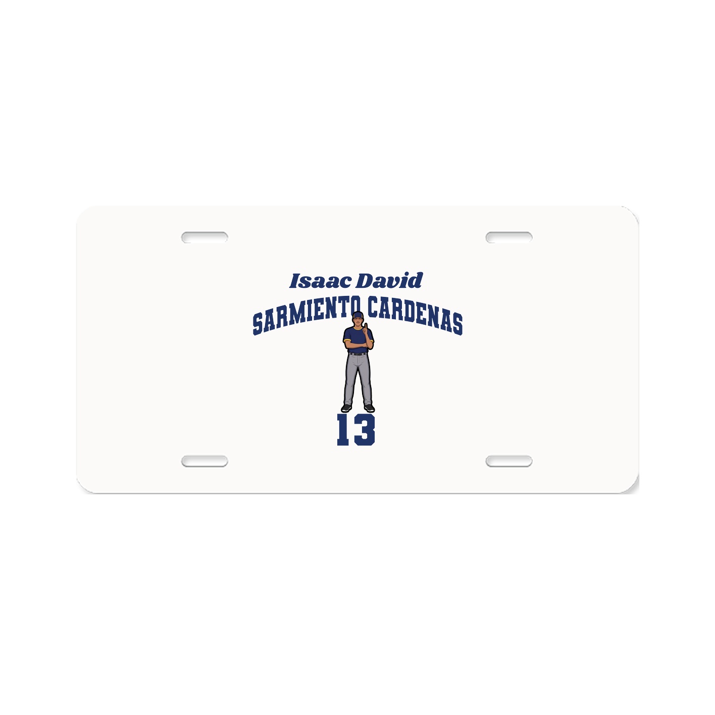 License Plate — Signature Arch in Classic