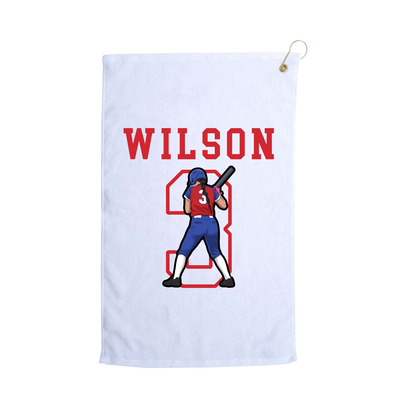 Golf Towel — Shirsey in White