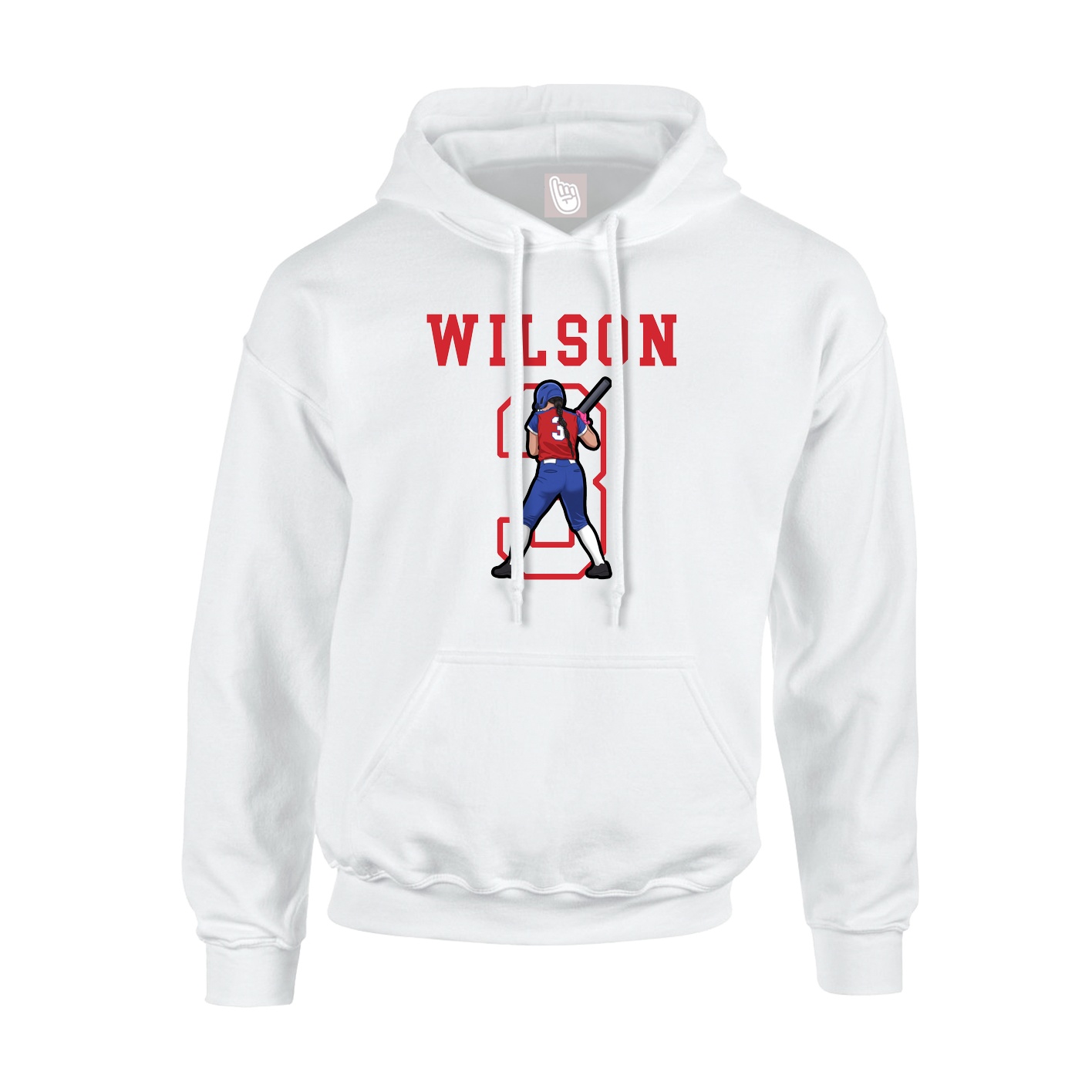 Hoodie — Shirsey in White